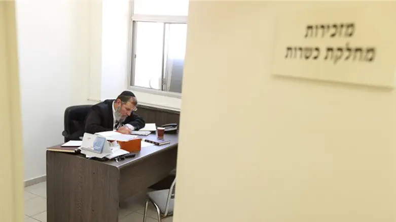 מערך הכשרות ברבנות (למצולם אין קשר לכתבה)