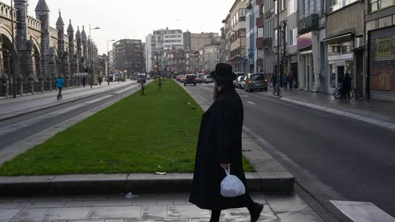 Jew in Antwerp, Belgium