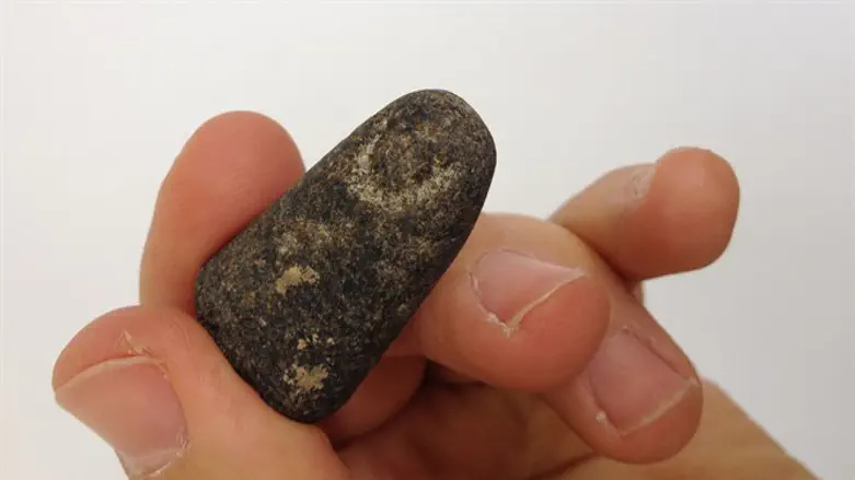 Fragment of a finger of an Egyptian statue