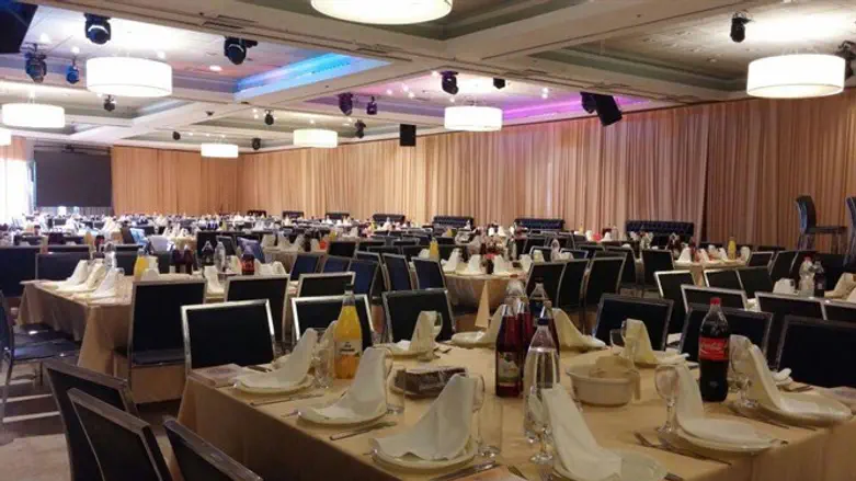 The hall before the Holiday