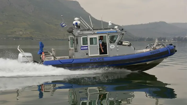 Поисковая операция на озере Кинерет