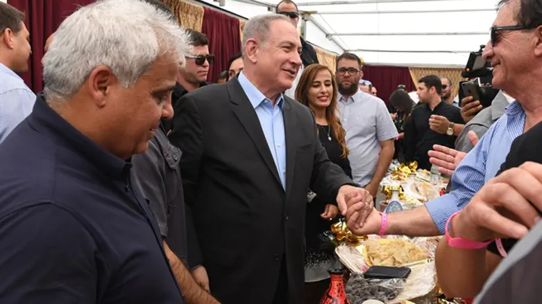 נתניהו במימונה בדימונה