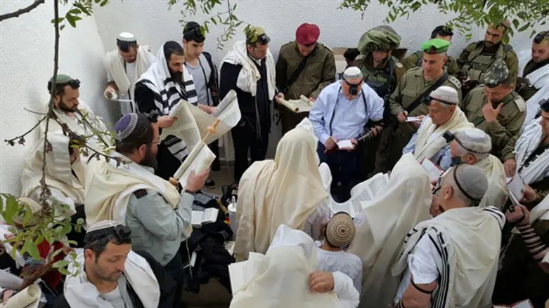 Reading Megilla in Joshua's Tomb