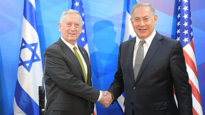 נתניהו ומאטיס