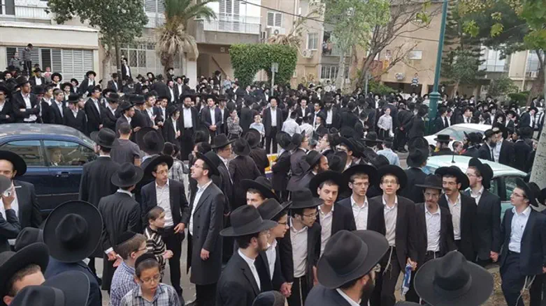 Jerusalem Faction protest in Bnei Brak