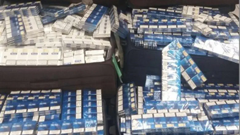Smuggled cigarettes