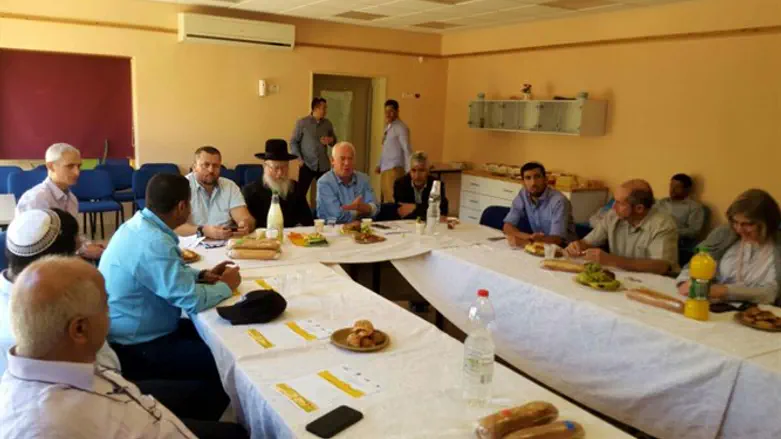 ליצמן ואריאל בתל שבע