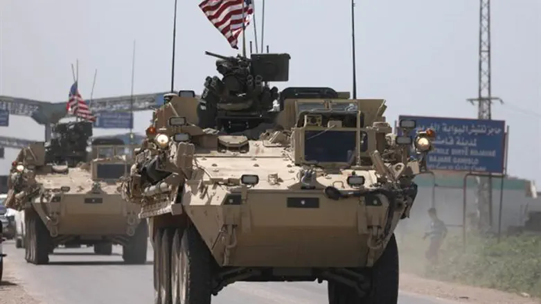 U.S. tanks in Syria