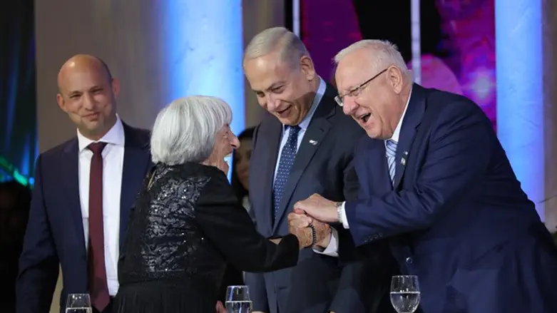 Церемония вручения премии Израиля