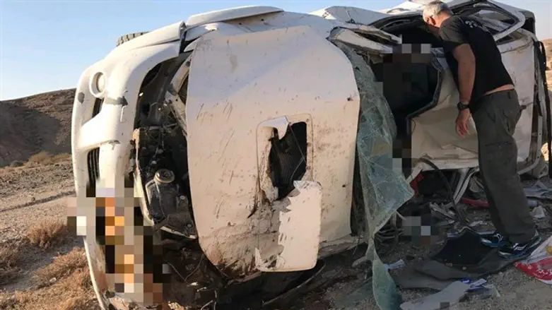 התאונה הקטלנית באזור ים המלח