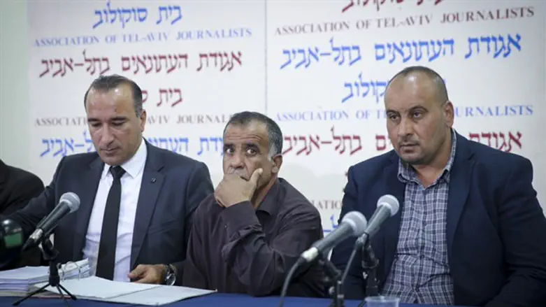 משפחת דוואבשה במסיבת העיתונאים, היום