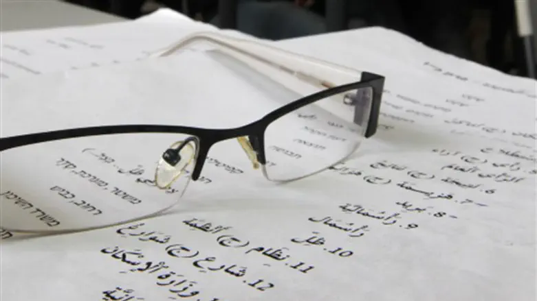 בלי לפגוע בערבית. עברית היא שפת הלאום