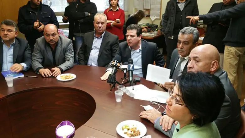 ישיבת סיעת הרשימה המשותפת