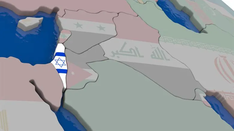 Map of Israel