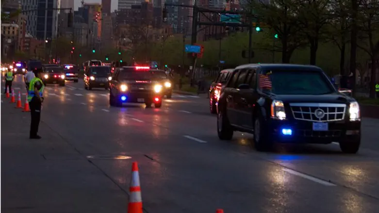 Armored limousine used by US presidents