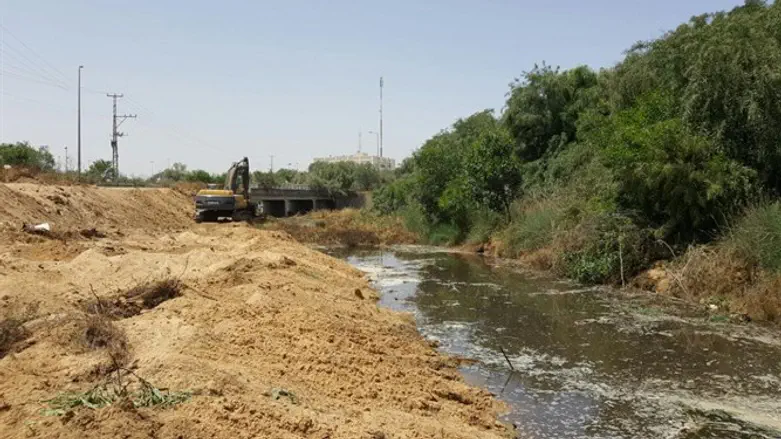 זיהום חמור בנחל חנון