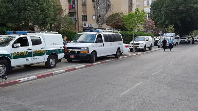 Site of the raid in Jaffa