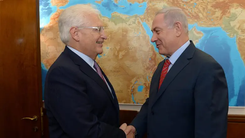 נתניהו ופרידמן, בלשכת ראש הממשלה