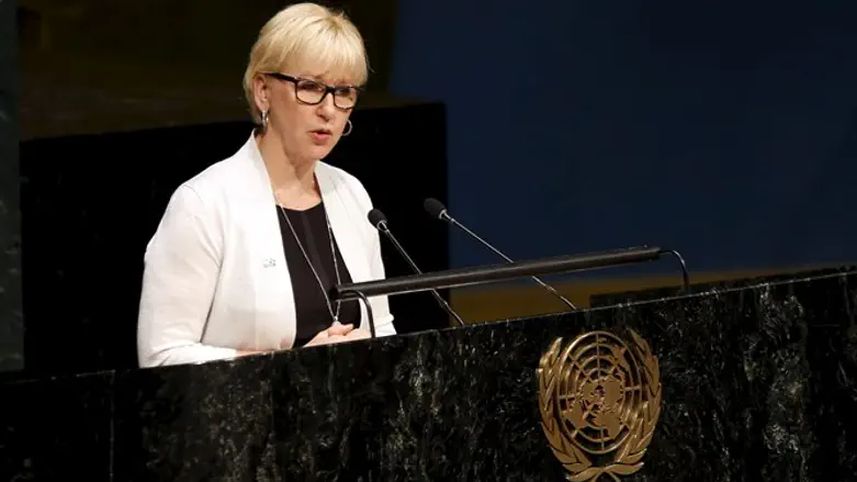 התבטאות אומללה. שרת החוץ של שבדיה