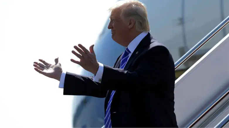 Дональд Трамп прибыл в Израиль