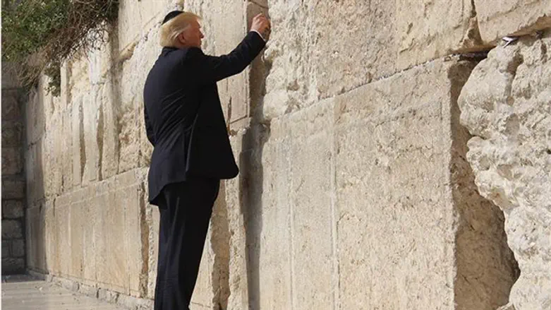 President Trump visits the Western Wall in Jerusalem