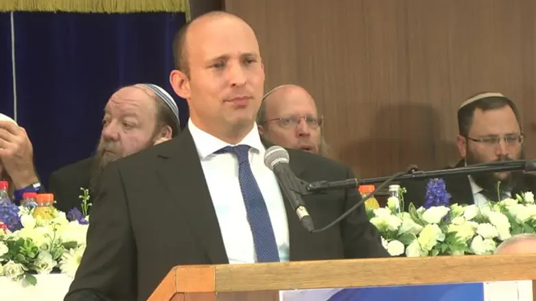 Bennett at Mercaz Harav