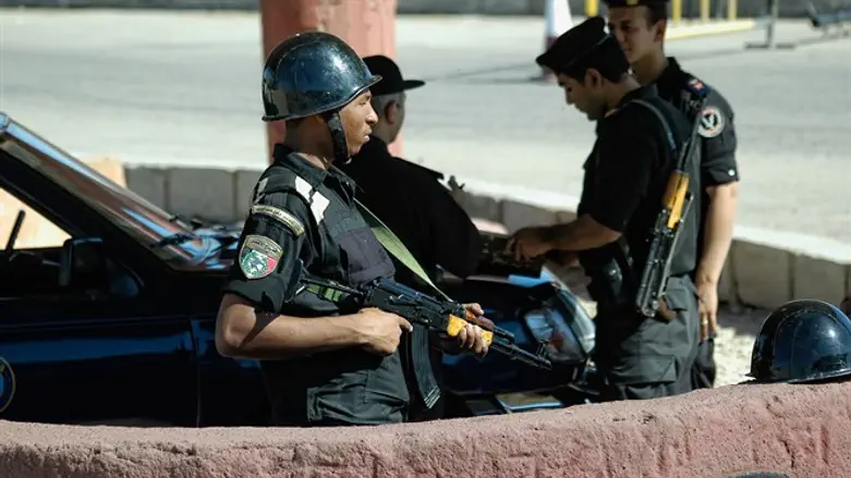 Egyptian soldiers