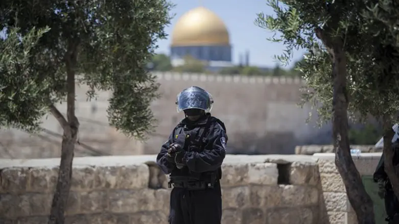 Полицейский у Храмовой горы