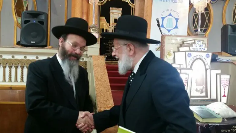 הרב לאו והרב מיכה הלוי