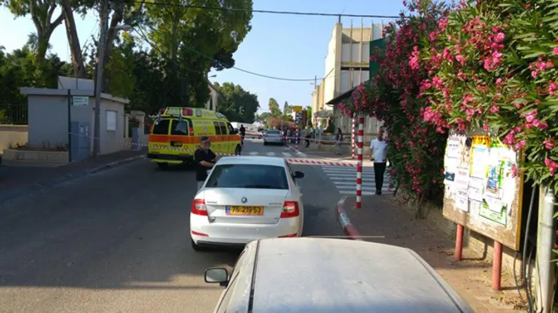 זירת התאונה