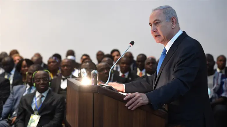 נתניהו בליבריה