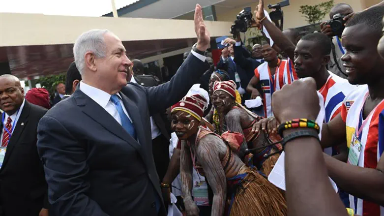 Netayahu in Liberia