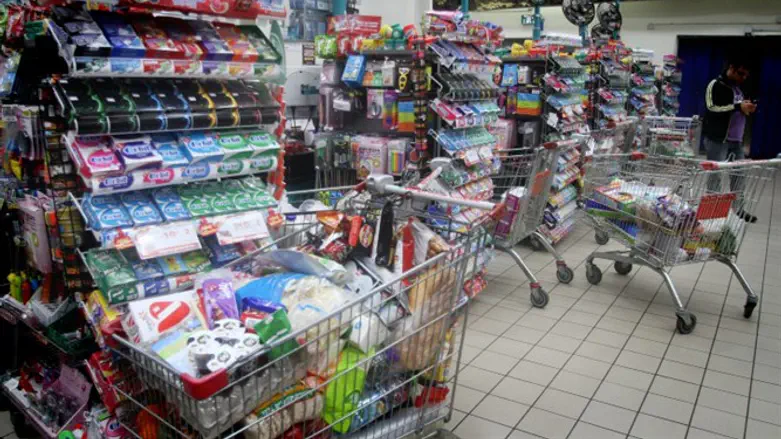 Israeli supermarket (illustration)