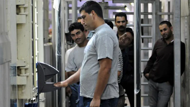 Palestinian workers