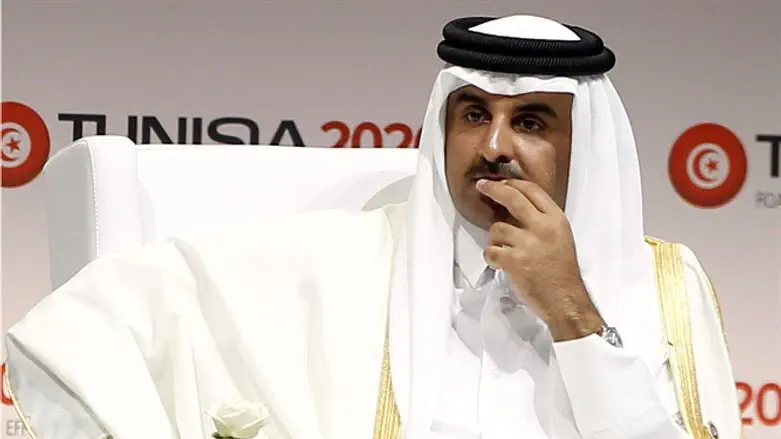 Still isolated. Leader of Qatar