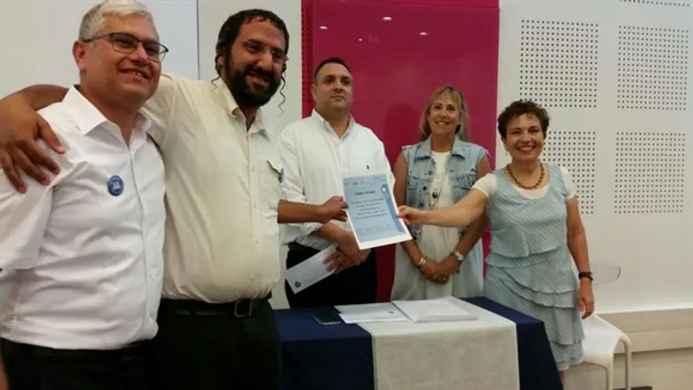 קבלת התעודה