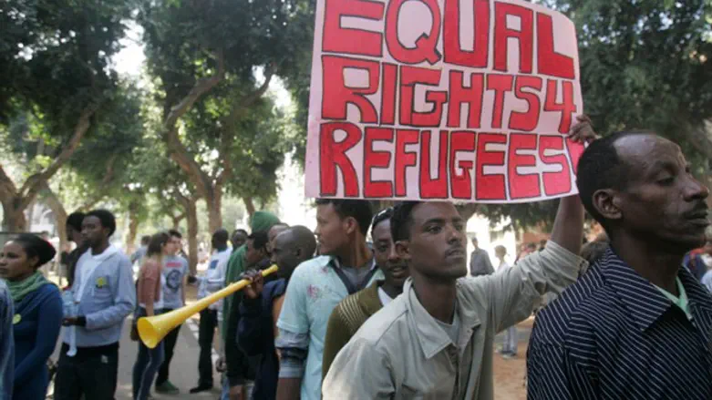 Sudanese in Tel Aviv