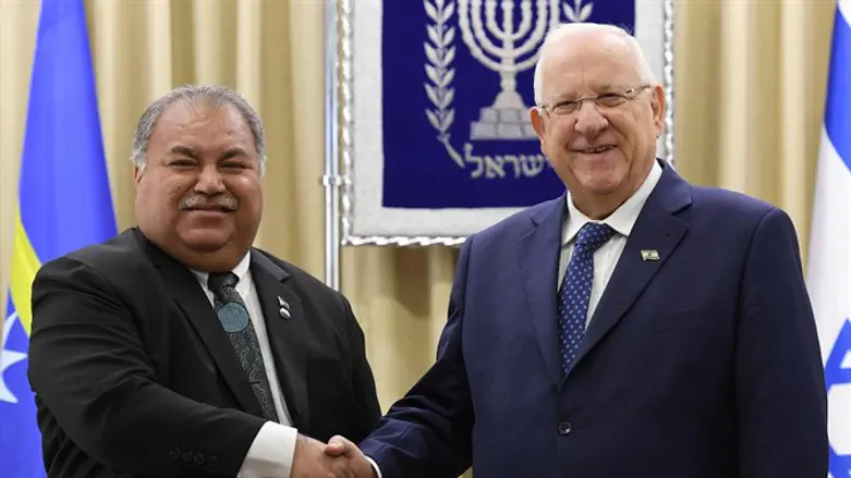 ריבלין ונשיא נאורו. היום