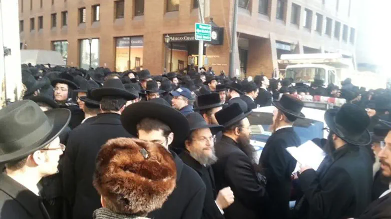 הפגנת חרדים