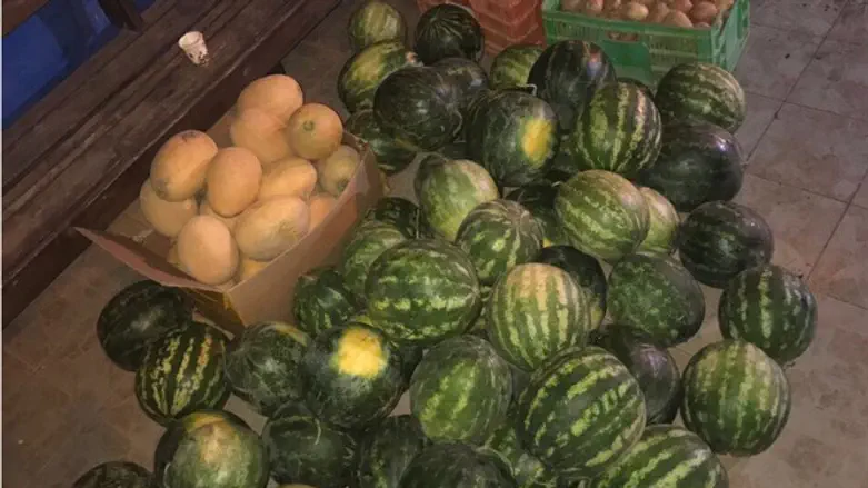 חשד מהתוצרת שנגנבה