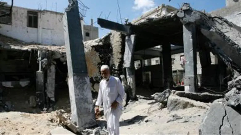 Aftermath of war in Gaza, September 2014