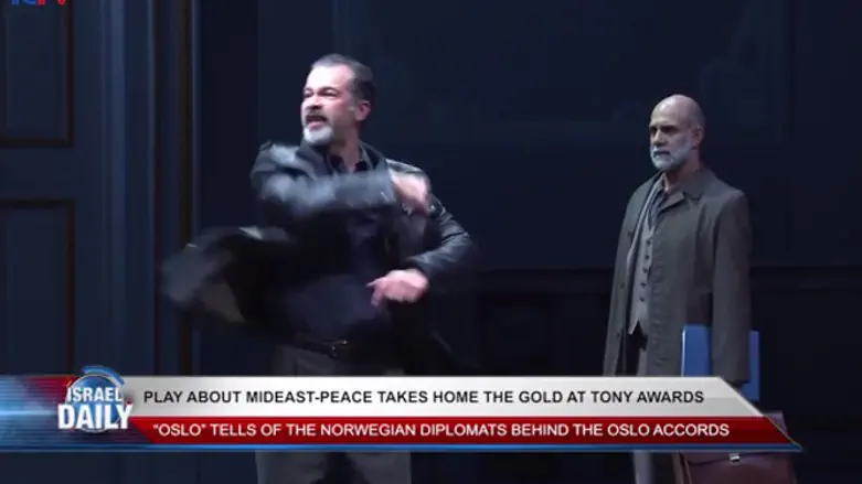 Play about Oslo accords takes home Gold Tony Award