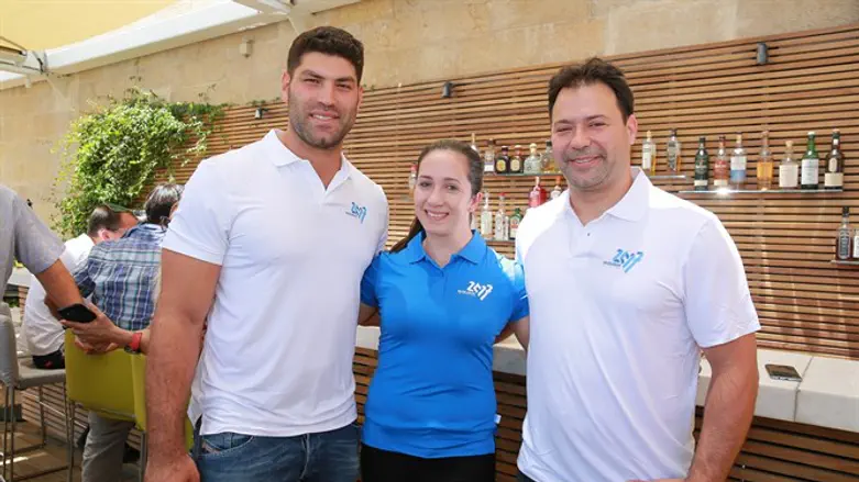 אריק זאבי, נטע ריבקין ואורי ששון בטקס ההשקה