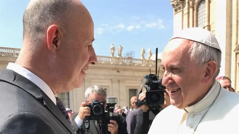 השר הנגבי בותיקן, היום