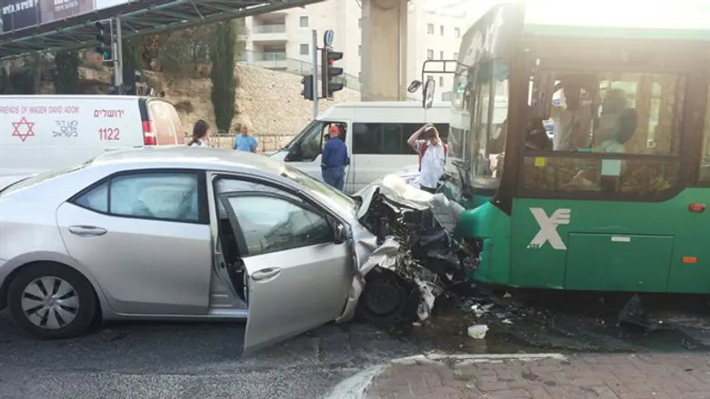 התאונה הקשה בירושלים