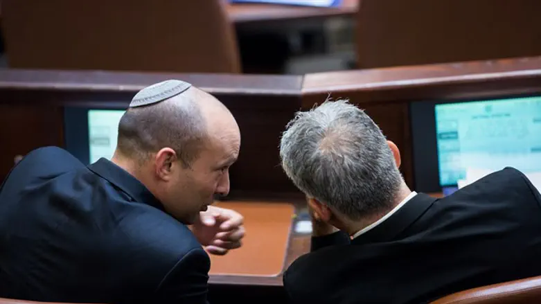 Naftali Bennett and Yair Lapid