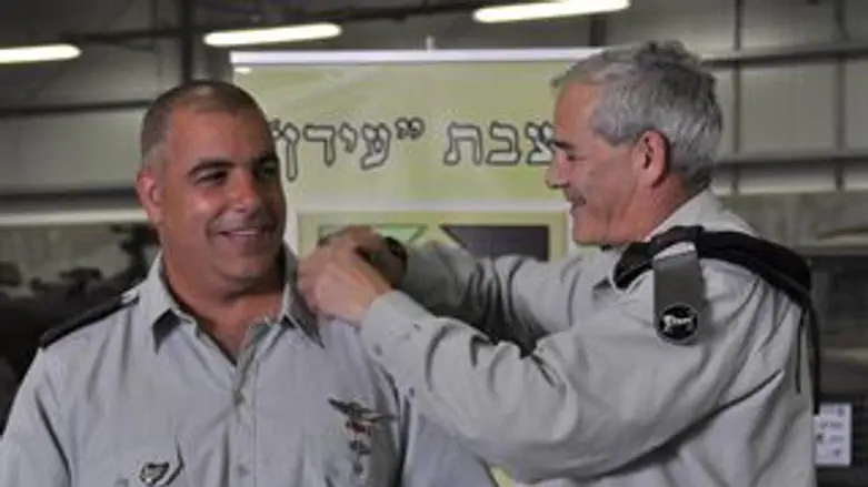 טקס חילופי מפקד עוצבת עידן