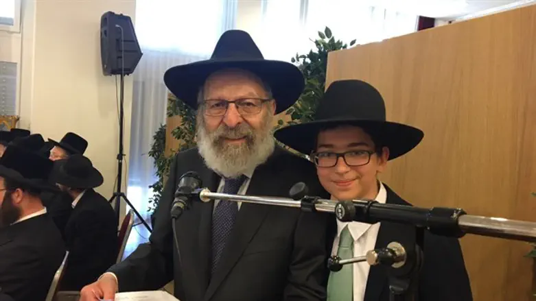 הזוכה עם מייסד מפעל המשניות של אירופה