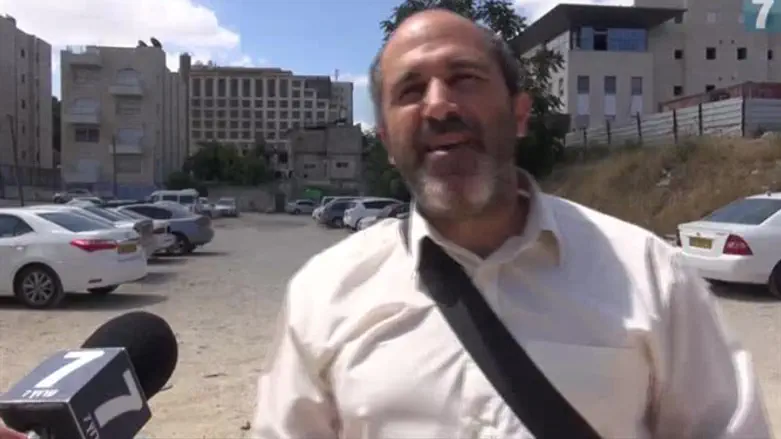 King at Jerusalem border. Today