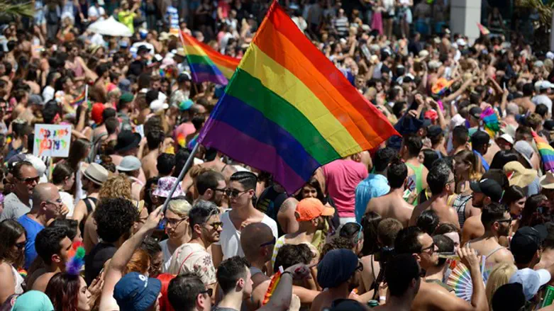 Infra-secular march in Tel Aviv